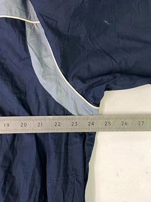 Kappa Men's Windbreaker Jacket XL Navy and Grey