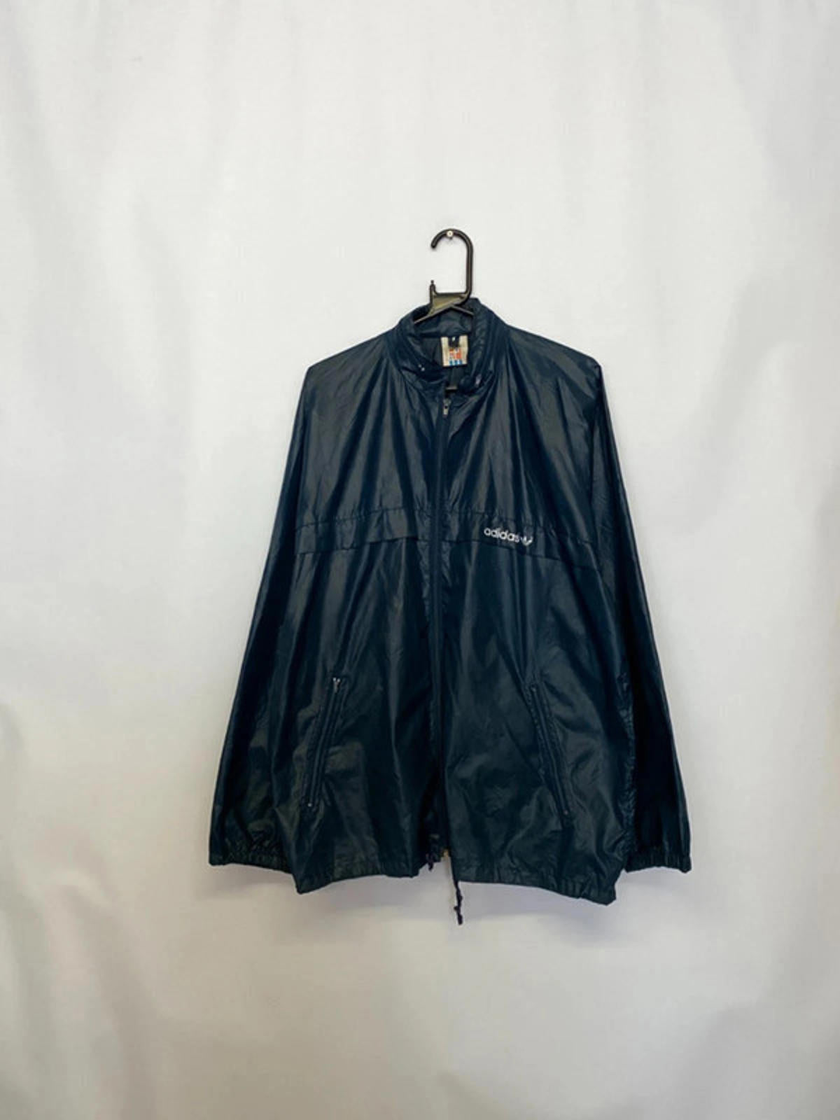 Adidas Originals Vintage Navy Windbreaker Jacket