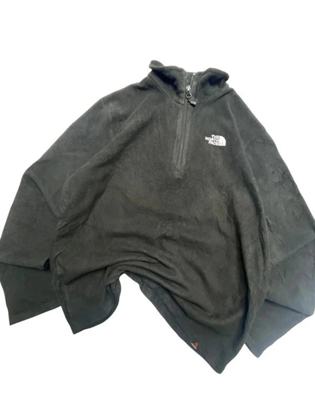 Black The North Face half-zip Fleece Men's Small