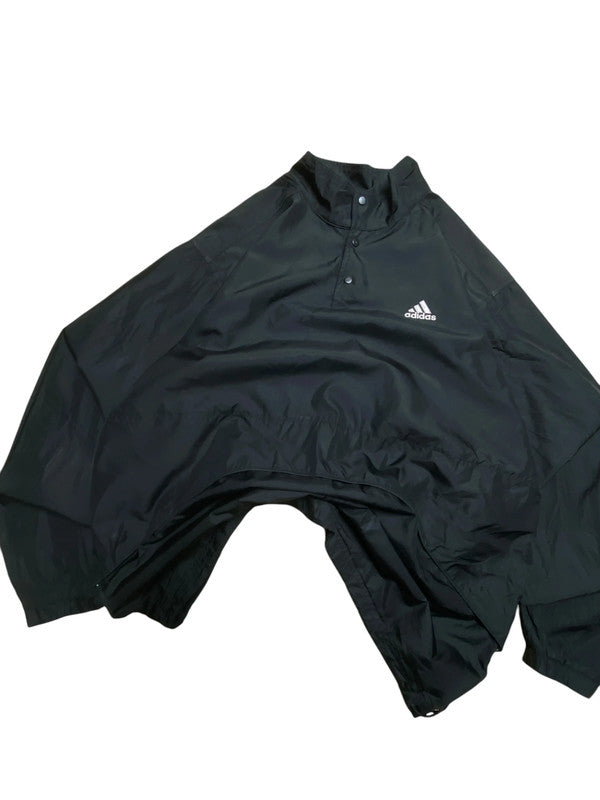 90s Black Adidas Windbreaker Men's Large