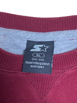Burgundy Starter Sweatshirt Men's XL
