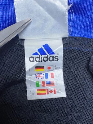 90s Blue-Black Adidas Windbreaker Men's XL