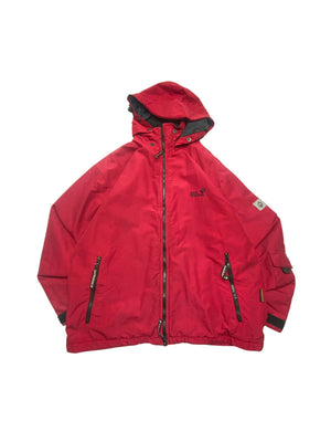 Red Jack Wolfskin Outdoor Jacket Men's Small