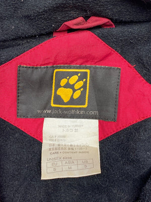 Red Jack Wolfskin Outdoor Jacket Men's Small