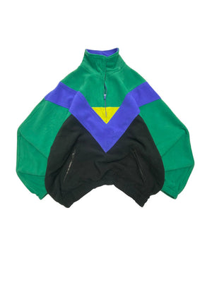 Multi-colour Half Zip Fleece Men's Large