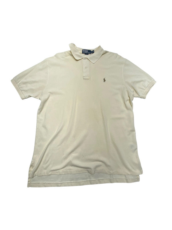 Cream Ralph Lauren Polo-shirt Men's XL