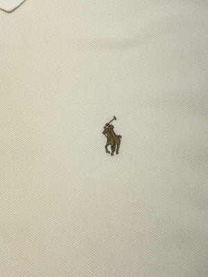 Cream Ralph Lauren Polo-shirt Men's XL