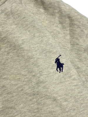 Grey Ralph Lauren Zip-through Sweatshirt Men's Large