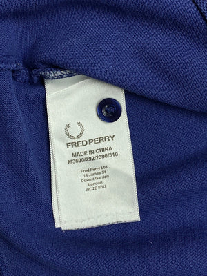 Blue Fred Perry Chest Logo Polo-shirt Women's XL