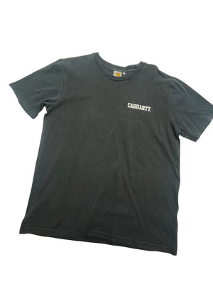 Black Carhartt Print Logo T-shirt Men's Large
