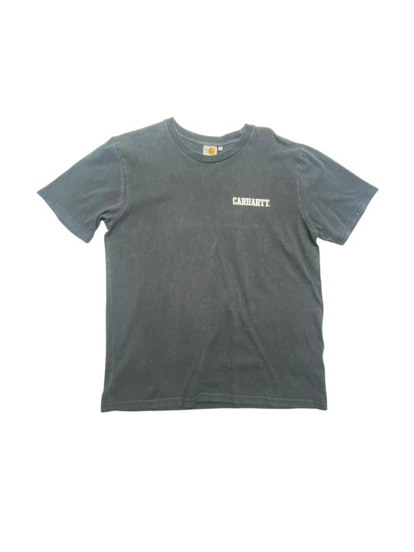 Black Carhartt Print Logo T-shirt Men's Large