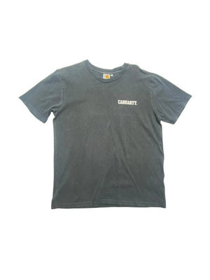 Black Carhartt Print Logo T-shirt Men's Large