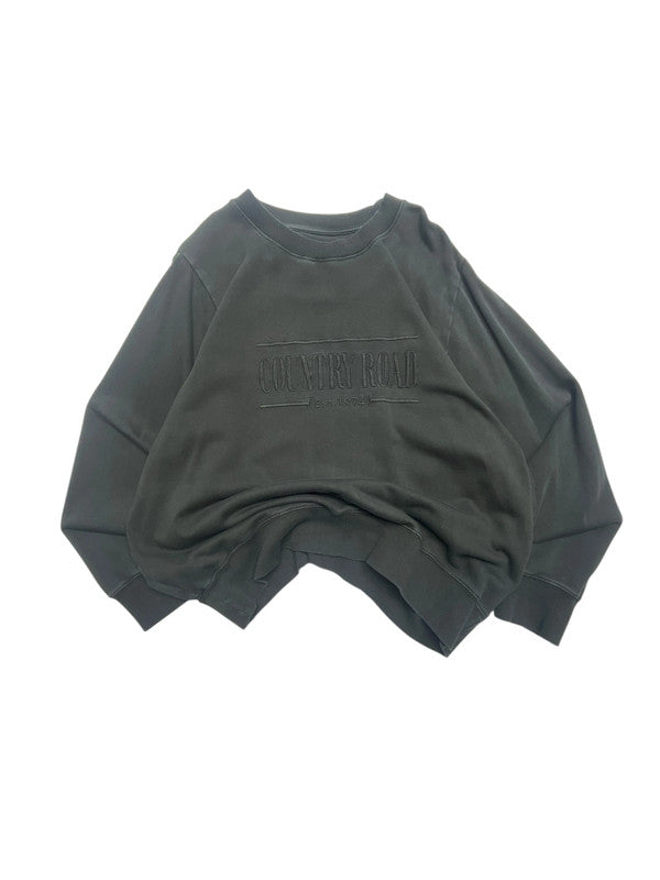 Black Country Road Logo Sweatshirt Men's Medium
