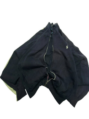 Black Ralph Lauren Zip-through Sweater Men's Medium