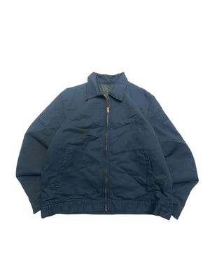 Navy Harrington Jacket Men's Large