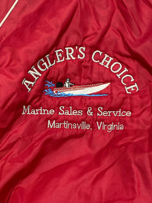 Vintage Red Profit Bomber Jacket Men's XXXL