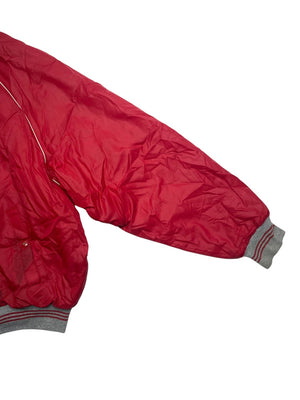Vintage Red Profit Bomber Jacket Men's XXXL