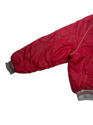 Vintage Red Profit Bomber Jacket Men's XXXL