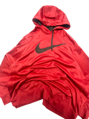 Red Nike Logo Hoodie Men's XL