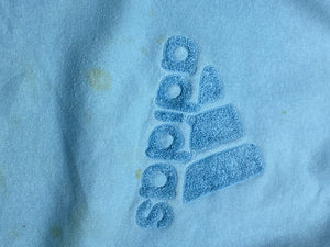 00s Light Blue Adidas Logo Sweatshirt Men's Large