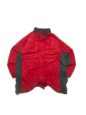 Red Columbia Windbreaker Women's XL