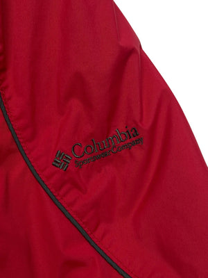 Red Columbia Windbreaker Women's XL