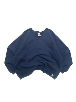 Navy Russell Athletic V-neck Sweater Men's XL
