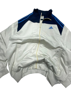00s White Adidas Windbreaker Men's Large