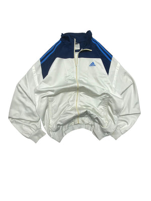 00s White Adidas Windbreaker Men's Large