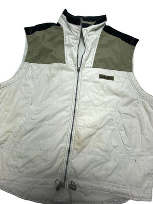 90s White Adidas Gilet Men's XL