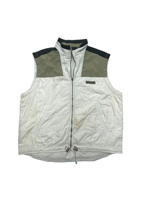 90s White Adidas Gilet Men's XL