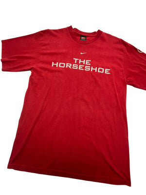 Vintage Red Nike Ohiostate T-shirt Men's Medium