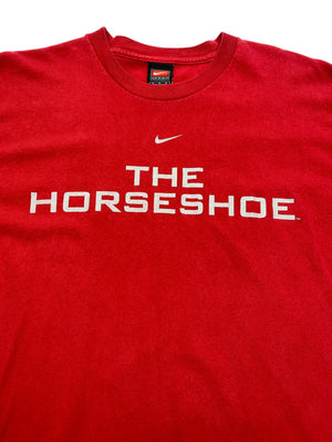 Vintage Red Nike Ohiostate T-shirt Men's Medium