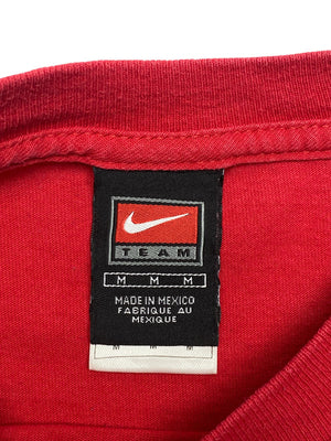 Vintage Red Nike Ohiostate T-shirt Men's Medium