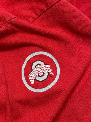 Vintage Red Nike Ohiostate T-shirt Men's Medium