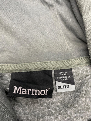 Grey Marmot Print Hoodie Women's XL