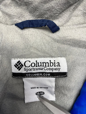 Blue Columbia Ski Jacket Men's Small