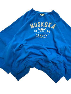 Blue Campuscrew Sweatshirt Men's XXL