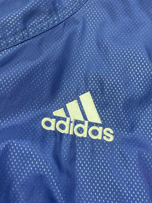 00s Navy France F.F. Adidas Windbreaker Men's XL