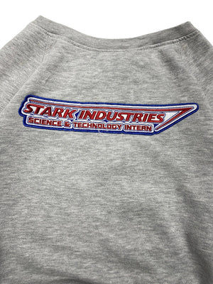 Grey Marvel Stark Industries Sweatshirt Men's Medium