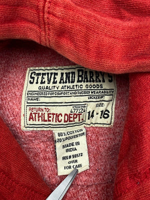 Red Steve & Barry's USA Badge Hoodie Men's Small