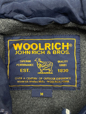 Navy Woolrich Anorak Jacket Men's Medium