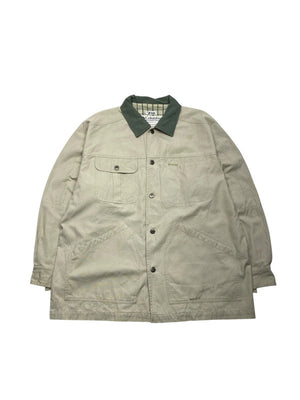Beige Columbia Workwear Jacket Men's XL