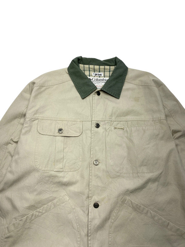 Beige Columbia Workwear Jacket Men's XL