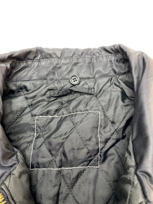 Black Bomber Jacket Men's XL