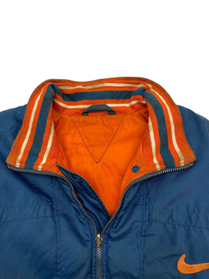 90s Blue-Orange Nike Reverse Jacket Men's XL