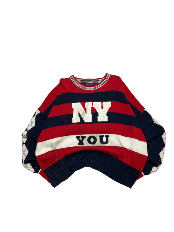 Multi-colour Tommy Hilfiger Stripped Jumper Men's XL