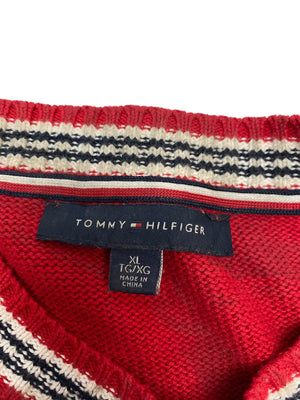Multi-colour Tommy Hilfiger Stripped Jumper Men's XL