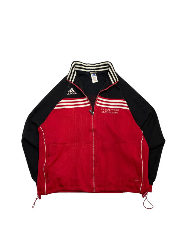 90s Red Adidas Tracksuit Jacket Men's Large