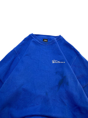 Blue You Embroidery Sweatshirt Men's XXL